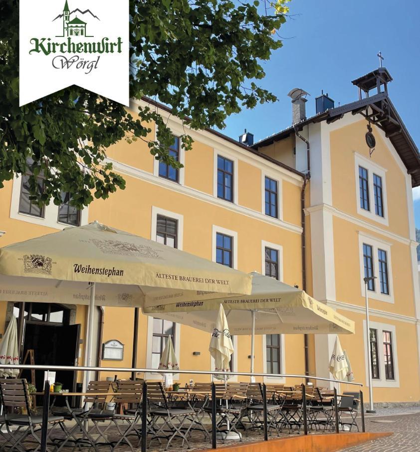 Kirchenwirt Woergl Hotel Exterior foto